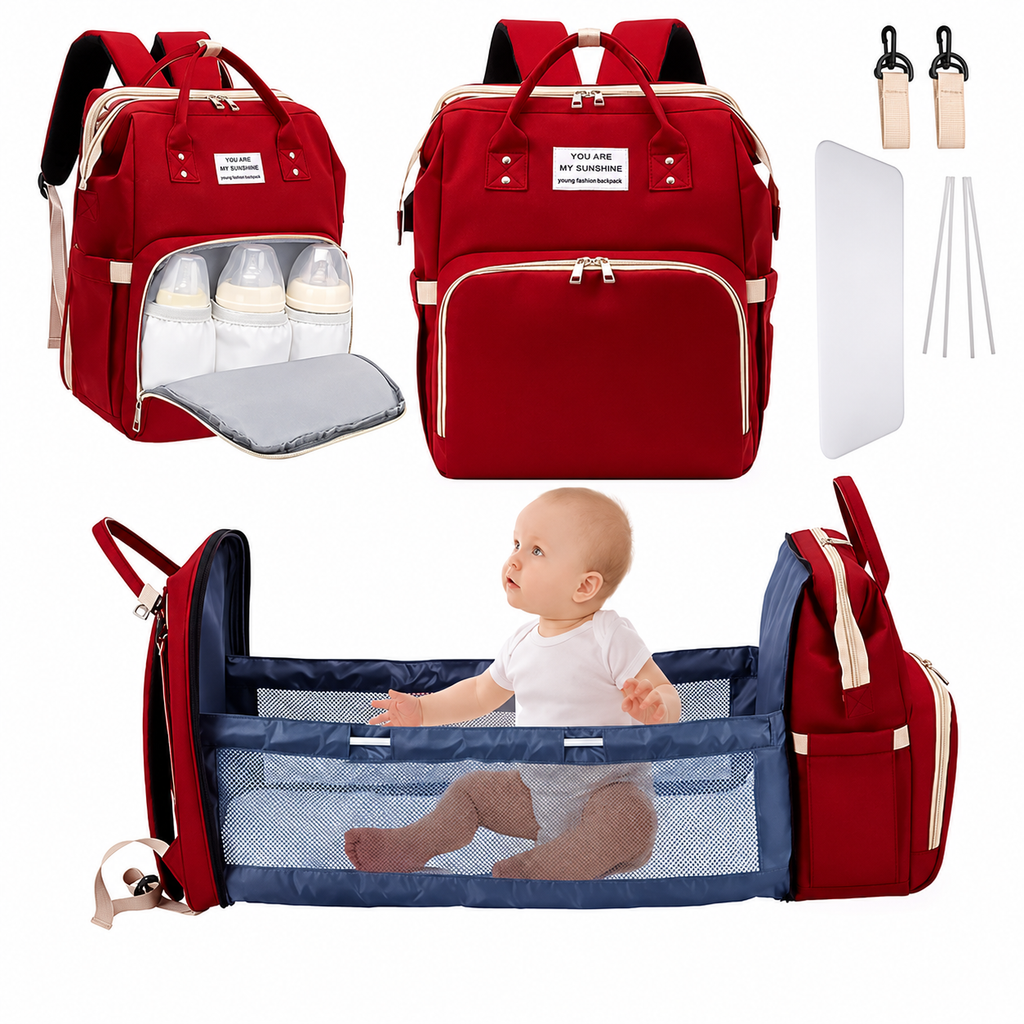 Mochila® Cuna 3 en 1 - Panalera Termica con Cuna Integrada